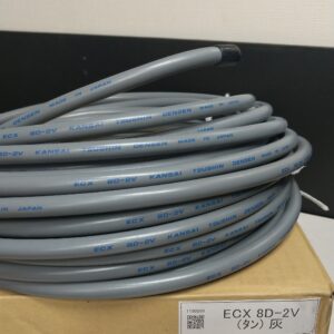 関西通信電線 8D-2V (単線）グレー 3m～100ｍ 無線用50Ω同軸ケーブル K82G-○○