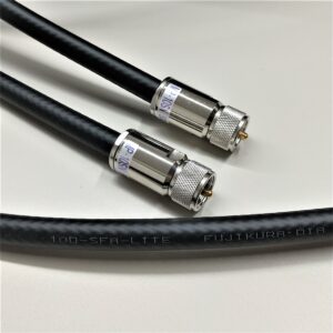 フジクラ 10DSFA-LITE 0.4m~3m 両端50ΩMP接栓付 無線接続ケーブル 同軸ケーブル ブラック F10SF-○MM(SN)