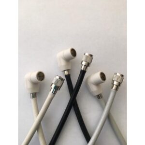 テレビ接続ケーブル S5C-FB 4K8K対応！1.5m～30m 色を選べる！丸型ネジ込み × L型プッシュ接栓付！25M-○〇